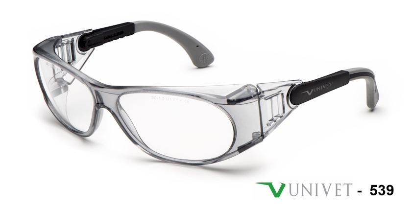 UNIVET 539 (56/16 Grey/Black) Sample Frame